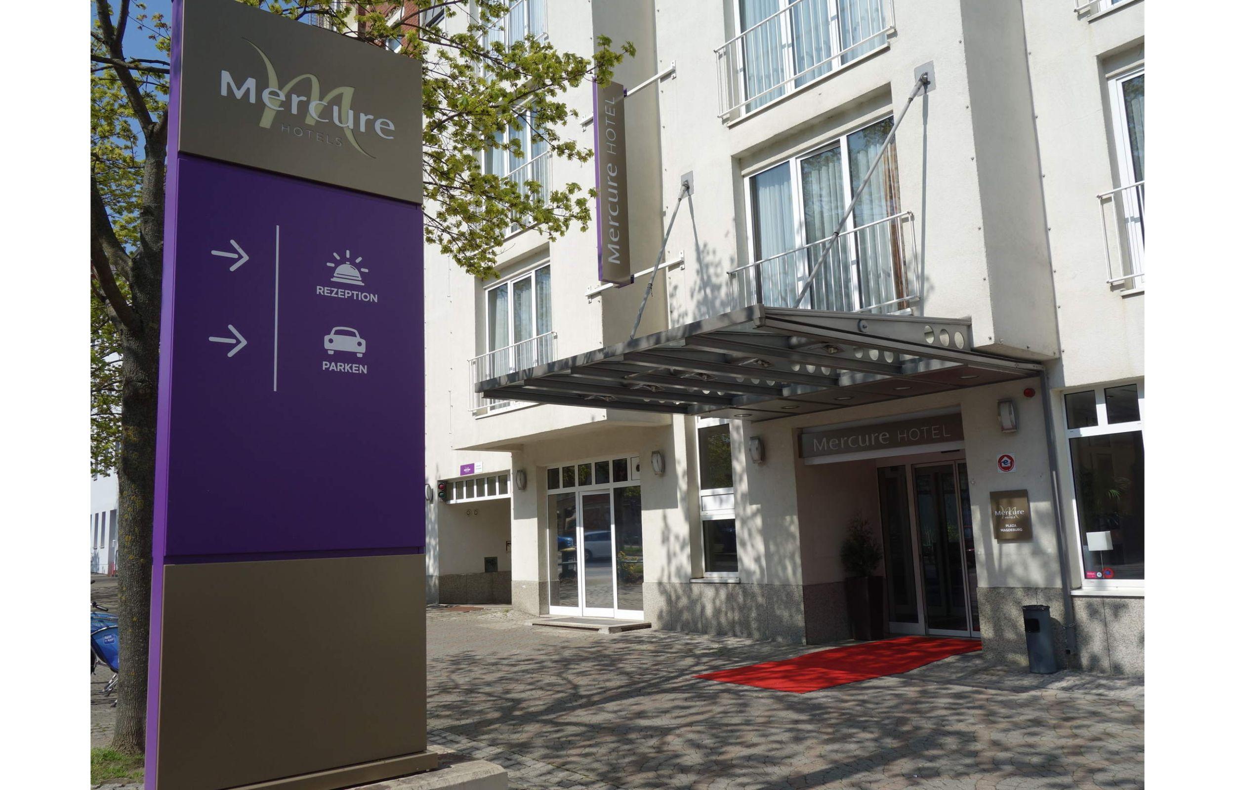 Mercure Hotel Plaza Magdeburg Eksteriør billede
